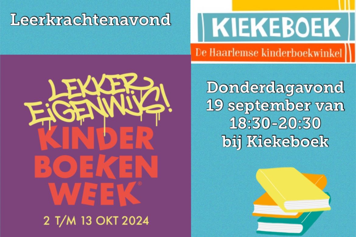 Leerkrachtenavond Kinderboekenweek