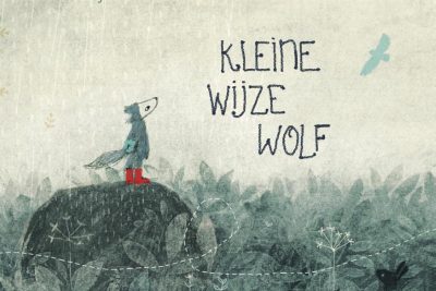 Kleine wijze wolf