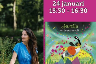 Emmelien Smit leest voor uit Aurelia en de stormwolk